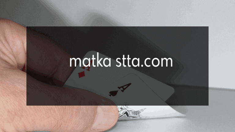 The Impact of Matka Stta.com on India’s Matka Industry: An Analysis